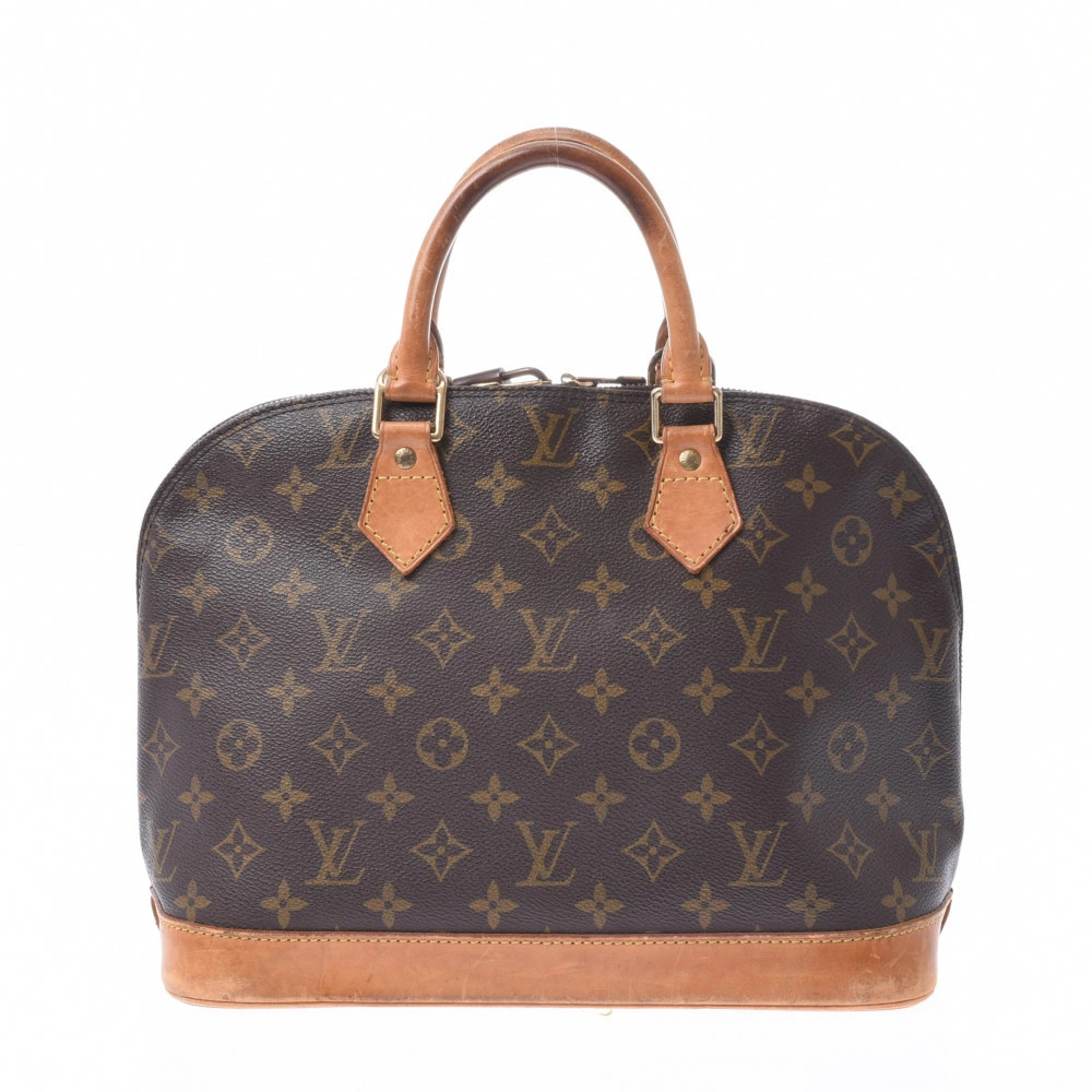 LOUIS VUITTON Monogram Alma Brown Handbag C